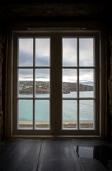 window in the old house