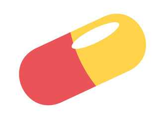 Medicine drug vitamin capsule cartoon