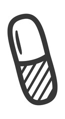 Pharmaceutical dosage medical capsule dose