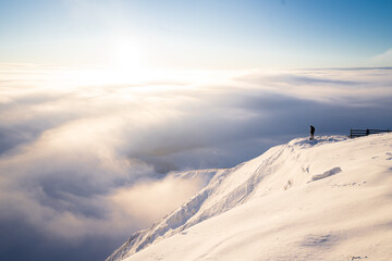Man tor in the clouds © Rowan W