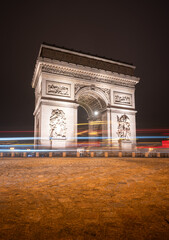 Fototapeta premium arc de triomphe at night