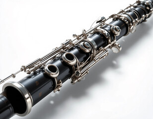 Naklejka premium Graceful Tones: The Timeless Beauty of the Oboe