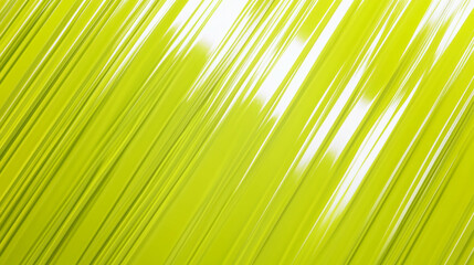 Vibrant diagonal ribbed neon green plastic texture for artistic design