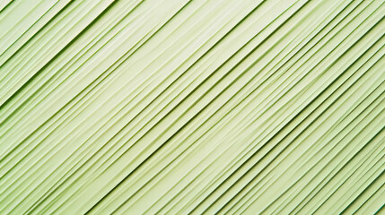 Obraz premium Textured green paper with fine diagonal ribbed pattern for creative background designs
