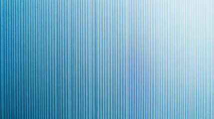 Obraz premium Fine ribbed blue paper texture with smooth light gradient for design and print projects