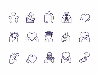 Fototapeta premium Minimalist Logo Collection for Contemporary Brands