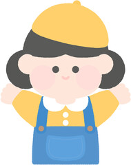 유치원 어린이집 유아 원아 귀여운 어린이 일러스트