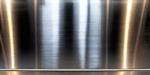 Fototapeta premium Stainless Steel Panel Surface