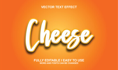 Editable 3D style text effects