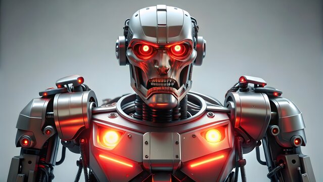 Cybernetic Organism, Robotic Figure, Artificial Intelligence