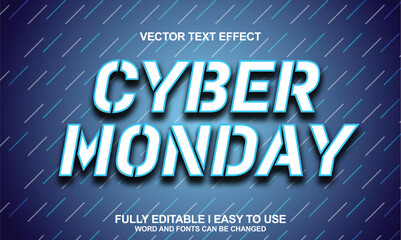 Editable 3D style text effects