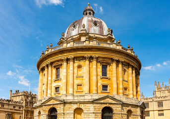 Radcliffe Camera in centre of Oxford, UK