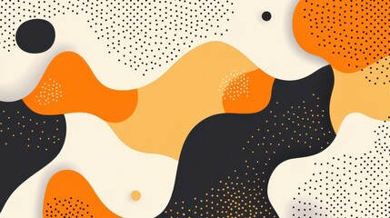 Fototapeta premium Explore this abstract gold background featuring halftone lines and a dynamic geometric pattern for modern designs.
