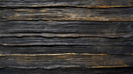 Obraz premium Dark textured osb surface with horizontal strands for industrial design