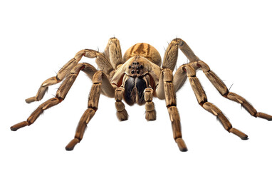 Isolated Tarantula Spider