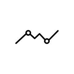 Price Movement Icon Representing Stock Market Fluctuations and Financial Trends