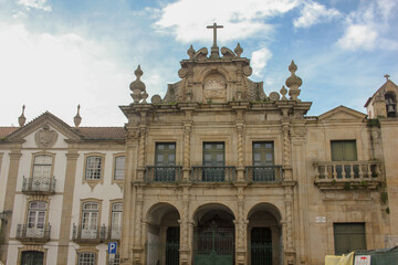 old building in Chaves, Portugal