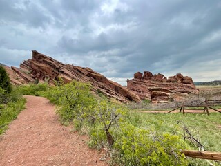 Rock Formations at Red Rock Park, CO