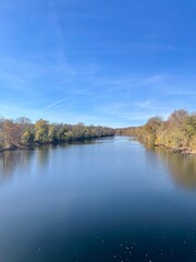 Fototapeta premium Schuylkill River in Autumn
