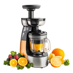 High Performance Modern Juicer with Multiple Speed Isolated on Transparent Background
