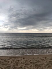 sunset over the sea2