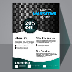  Business Flyer Template, perfect for any personal or corporate use. It’s ideal for any company project. You can edit easily this flyer, It’s 100% customizable, All objects are resizeable, with no qua