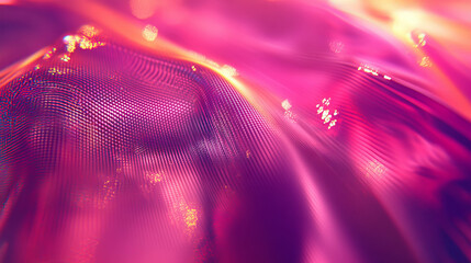 Abstract ribbed plastic texture with fine mesh overlay