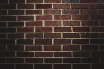 abstract close-up of brick red brown classic architectural wall abstract background. loft house stone masonry texture backdrop