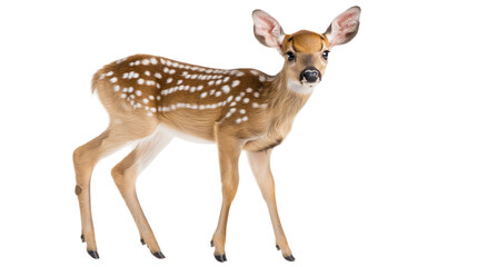 Naklejka premium roe deer isolated on white background , transparent png