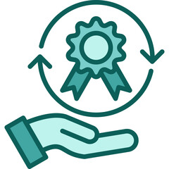 Rebranding Tips solid icon