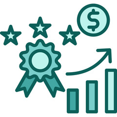 Brand Equity solid icon