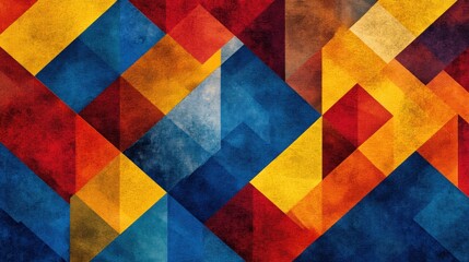 Abstract geometric texture design