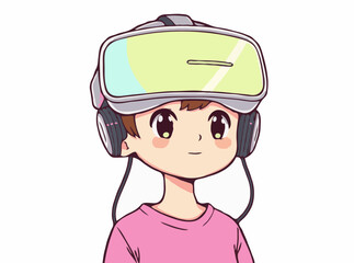 Virtual Reality Helmet with HUD Display