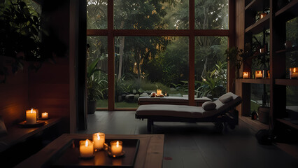 Serene Zen Lounge for Ultimate Relaxation