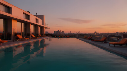Chic Hotel with Rooftop Pool & City Views
