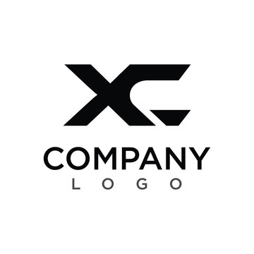 letter xc logo design for business branding