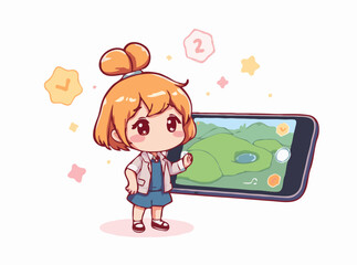 AR Smartphone App Development Graphics