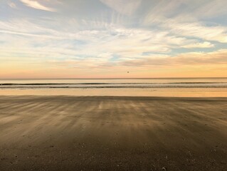 Sunset in North Myrtle Beach, South Carolina - February 2025