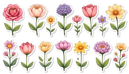 Flower, plant leaf background image, natural texture banner