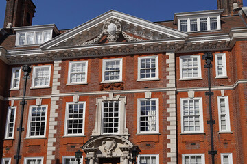 Obraz premium Old fashioned office building, Westminster area of London