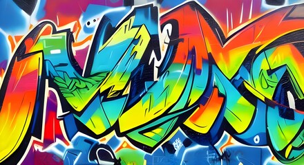 Abstract Graffiti Art Design | 394