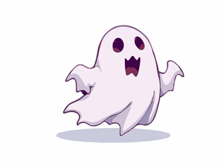 Creepy Ghostly Shadows Design Element