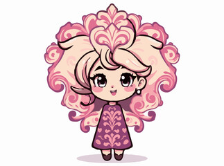 Classic Baroque Patterns with Modern Rococo Twist in Vector Art