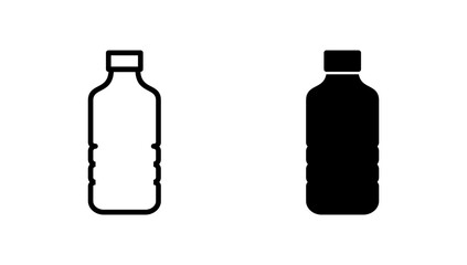 Bottle icon vector. bottle sign and symbol