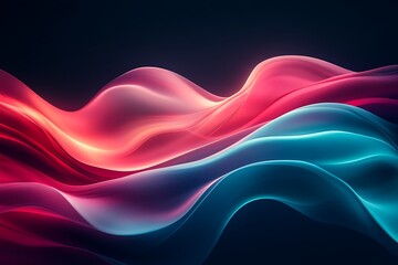 Abstract flowing colors, dynamic background, digital art