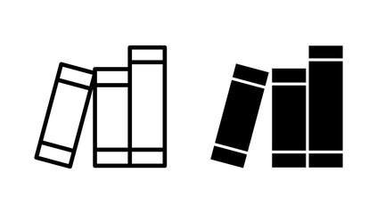 Library icon vector. education sign and symbol