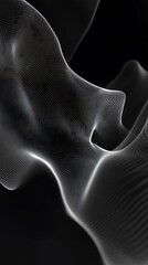 Abstract Flowing Shapes
