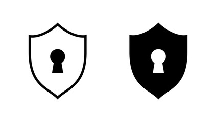 Security icon vector. protection sign and symbol. privacy. vpn