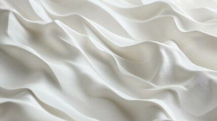 Fototapeta premium White wrinkled paper texture with fine details for creative design and background use