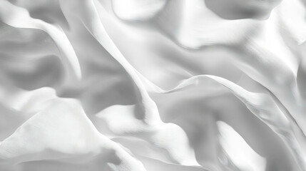 Obraz premium White wrinkled paper texture with elegant pattern design